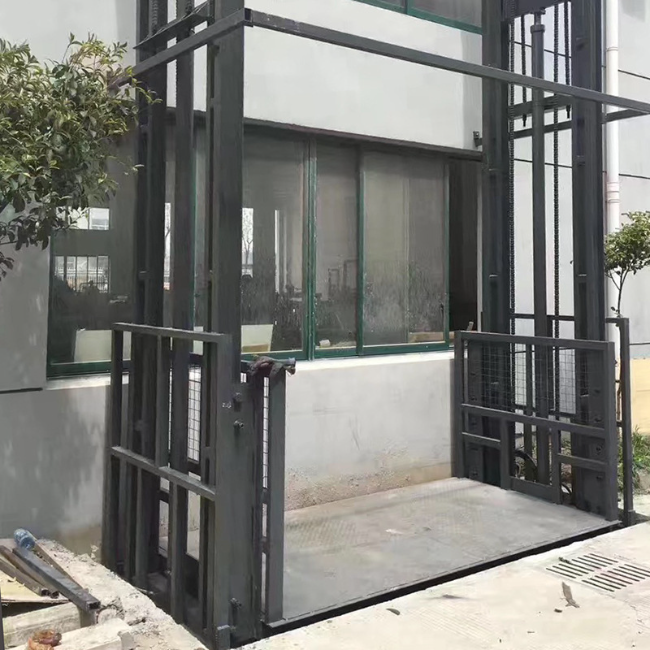 海原5吨室外升降货梯